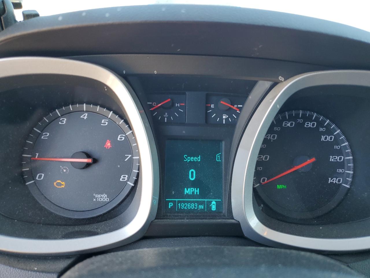 2012 Chevrolet Equinox VIN 2GNALDEK7C6242106 Copart auction photo, front end / rear end damage thumbnail 9