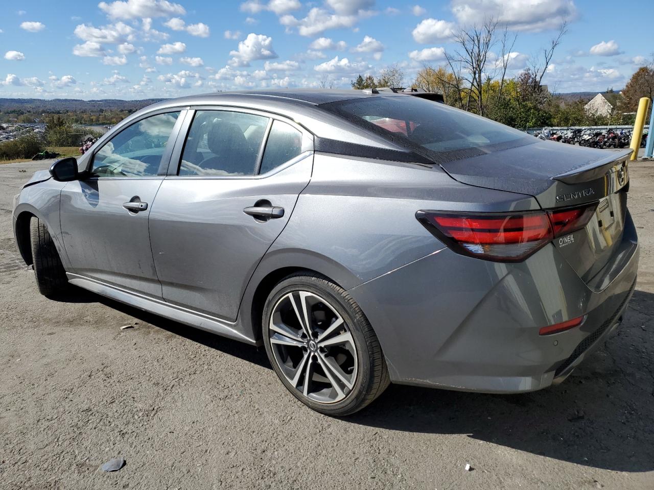2022 Nissan Sentra VIN 3N1AB8DV8NY254204 Copart auction photo, front end damage thumbnail 2