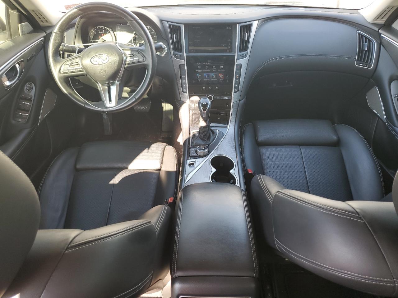 2020 Infiniti Q50 VIN JN1EV7AR4LM253383 Copart auction photo, rear end / minor dent/scratches damage thumbnail 8