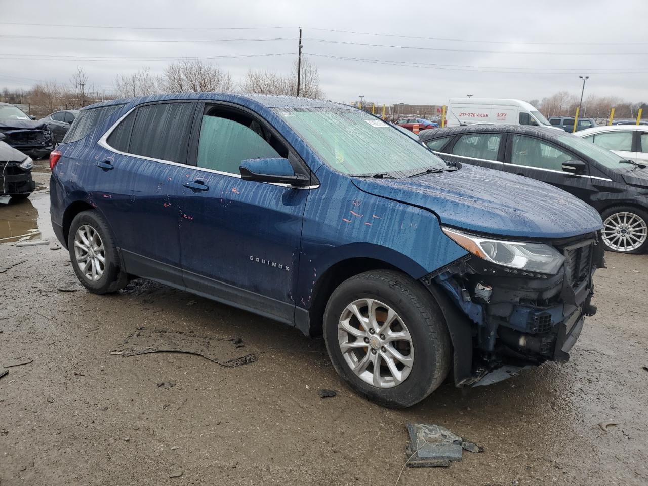 2019 Chevrolet Equinox VIN 2GNAXKEVXK6271150 Copart auction photo, front end / minor dent/scratches damage thumbnail 4