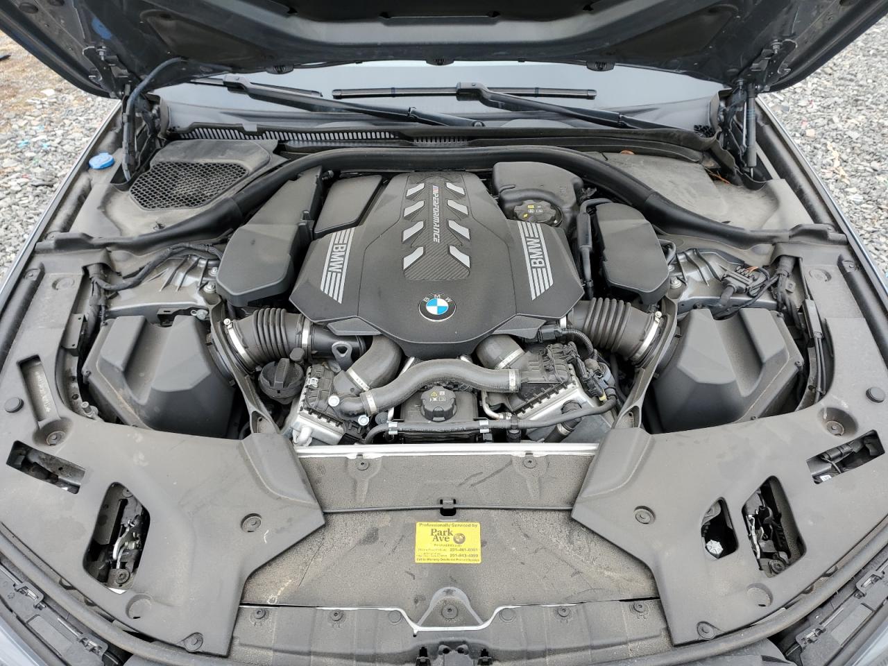 2023 BMW M5 VIN WBA13BK06PCN02733 Copart auction photo, front end damage thumbnail 11