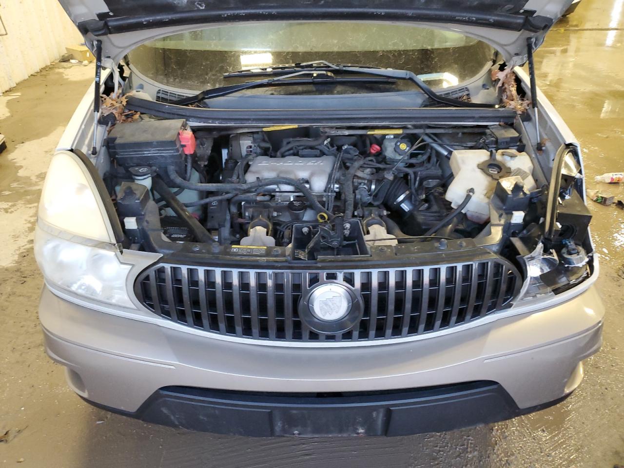2004 Buick Rendezvous VIN 3G5DA03E54S556915 Copart auction photo, front end / side damage thumbnail 12