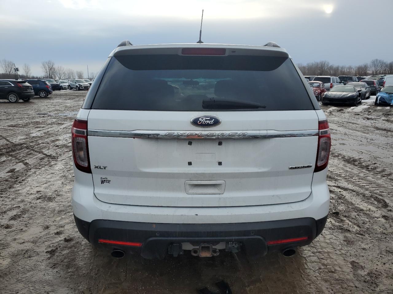 2015 Ford Explorer VIN 1FM5K7D8XFGB38715 Copart auction photo, front end / side damage thumbnail 6