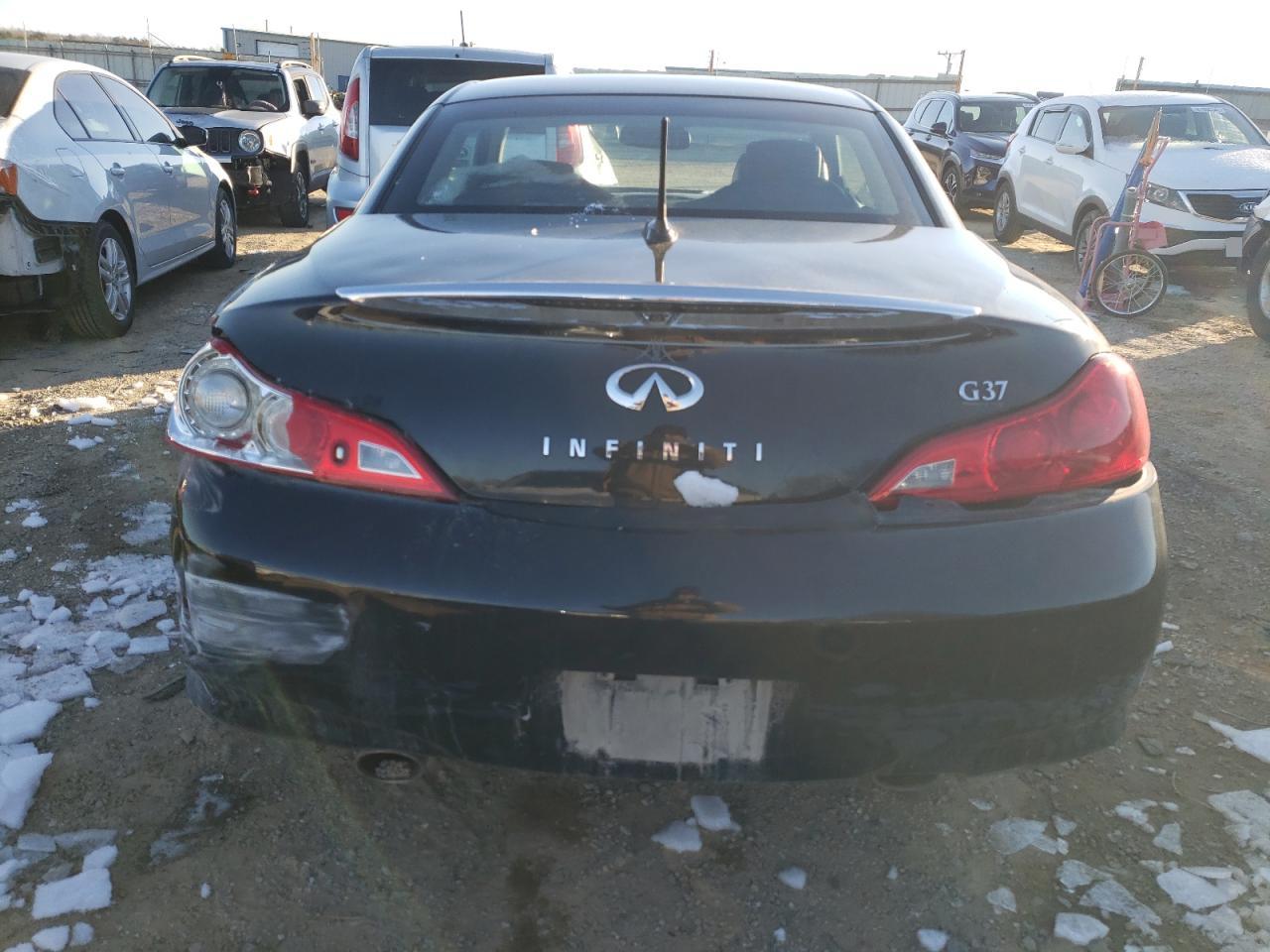 2009 Infiniti G VIN JNKCV66E49M720815 Copart auction photo, all over damage thumbnail 6
