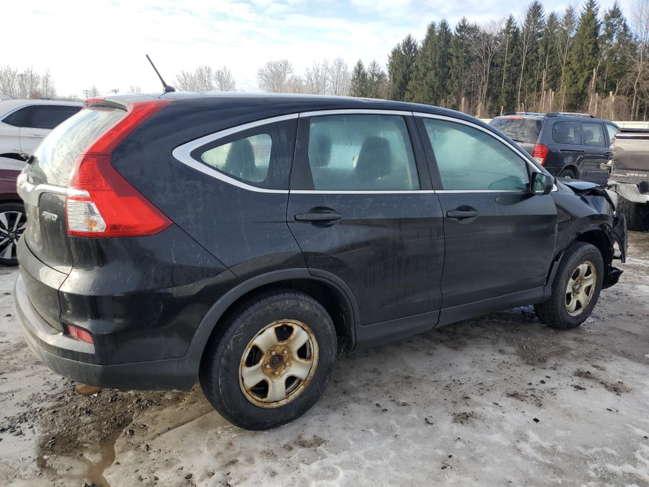 2015 Honda CR-V VIN 5J6RM4H32FL132583 Copart auction photo, front end damage thumbnail 3