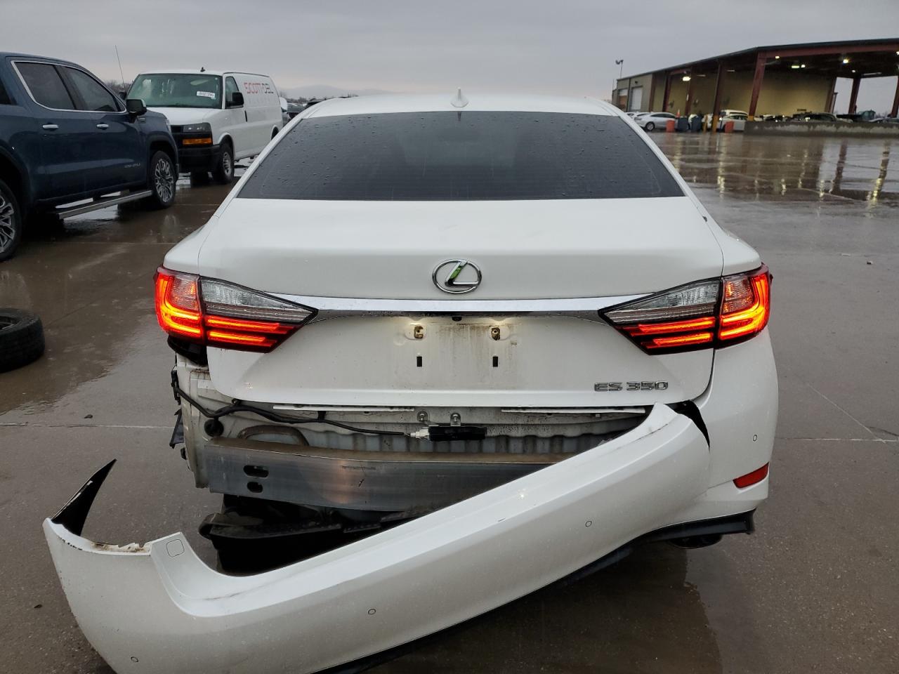 2018 Lexus ES VIN 58ABK1GG9JU089142 Copart auction photo, all over damage thumbnail 6