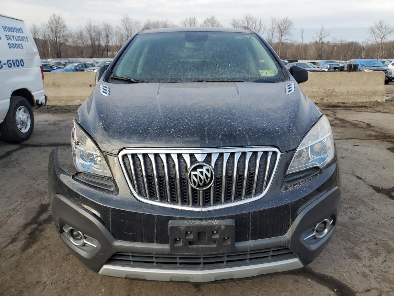 2013 Buick Encore VIN KL4CJFSB7DB139235 Copart auction photo, front end / minor dent/scratches damage thumbnail 5