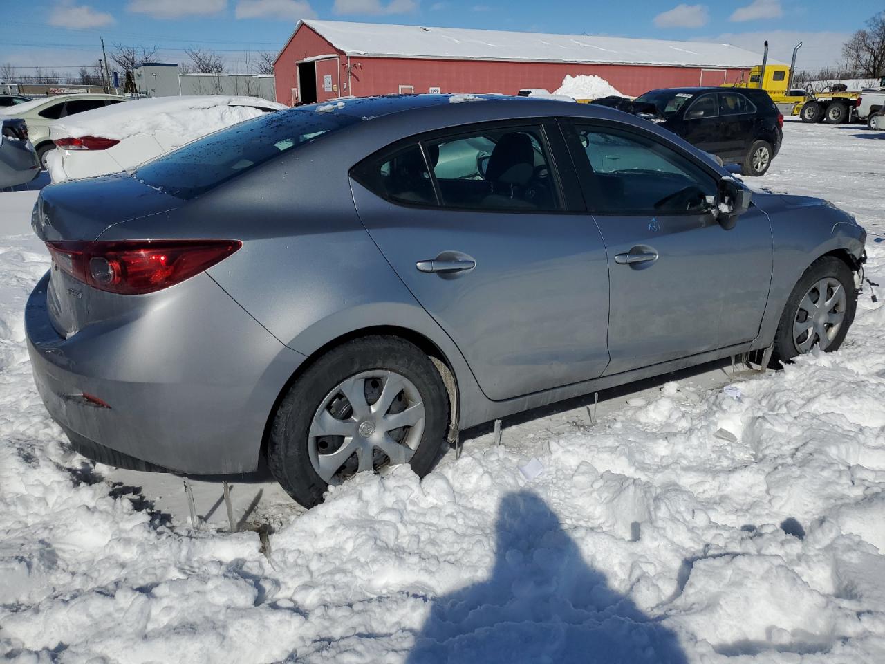 2015 Mazda 3 VIN 3MZBM1U71FM132598 Copart auction photo, front end damage thumbnail 3