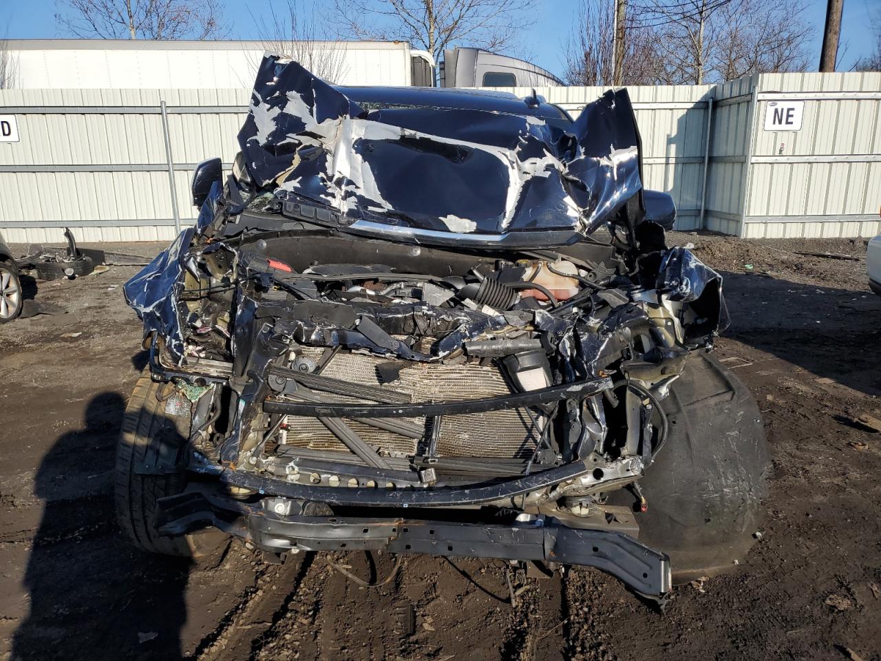 2021 GMC Yukon VIN 1GKS2DKL3MR481918 Copart auction photo, front end / side damage thumbnail 5