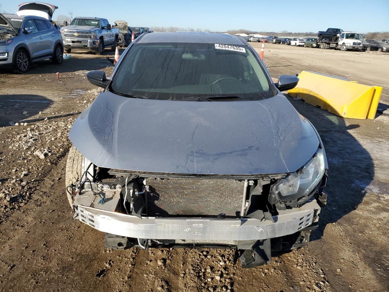 2017 Honda Civic VIN 19XFC2F54HE018150 Copart auction photo, front end damage thumbnail 5