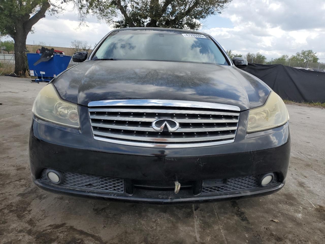 2006 Infiniti M VIN JNKAY01E56M105317 Copart auction photo, side damage thumbnail 5