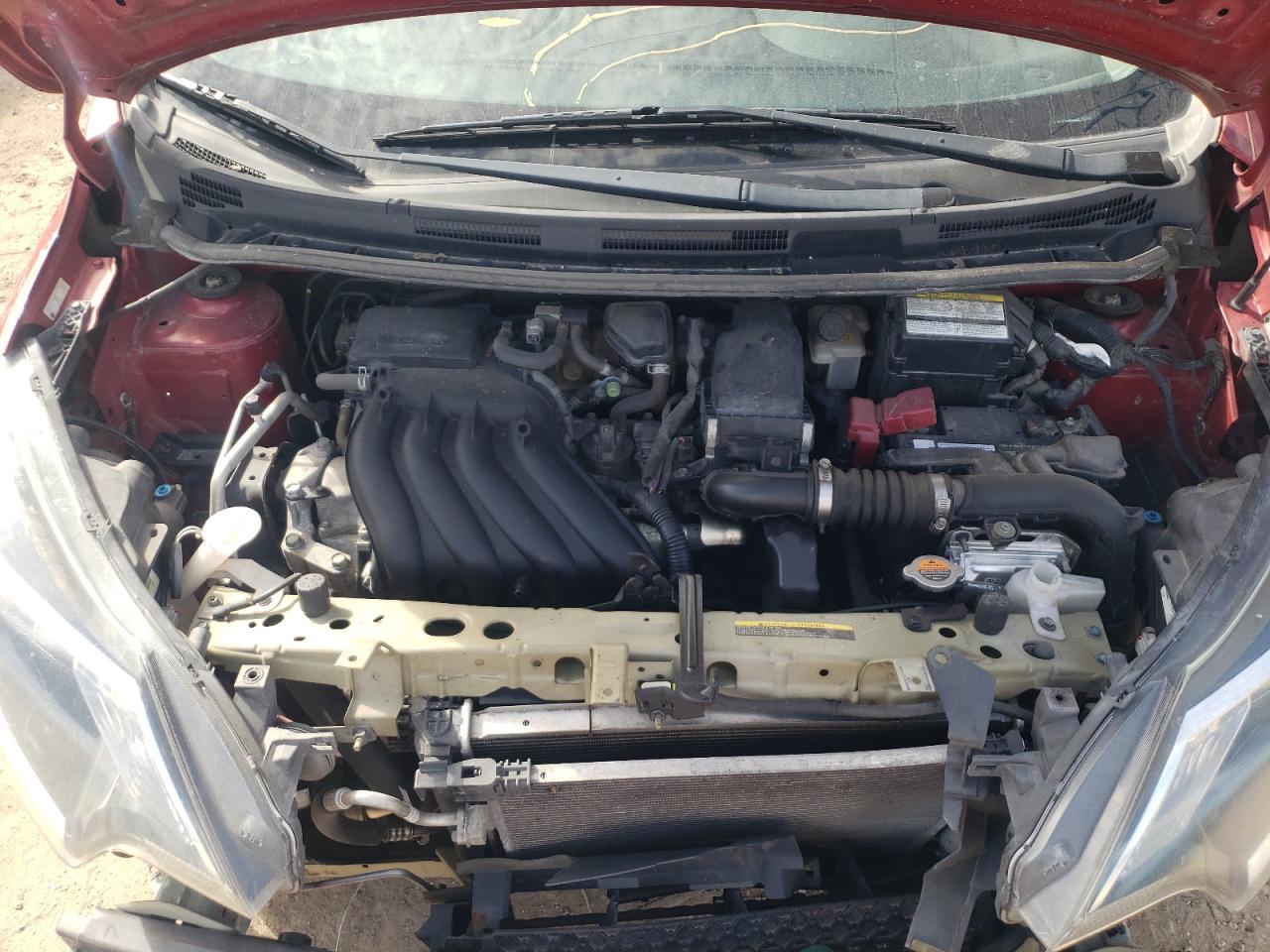 2019 Nissan Versa VIN 3N1CE2CP4KL357337 Copart auction photo, front end / rear end damage thumbnail 11