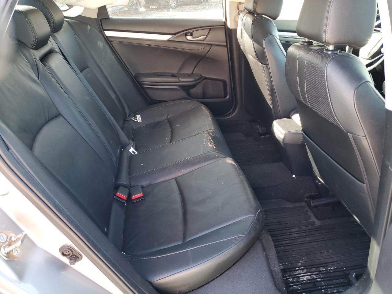 2016 Honda Civic VIN 19XFC1F75GE011122 Copart auction photo, rear end damage thumbnail 10