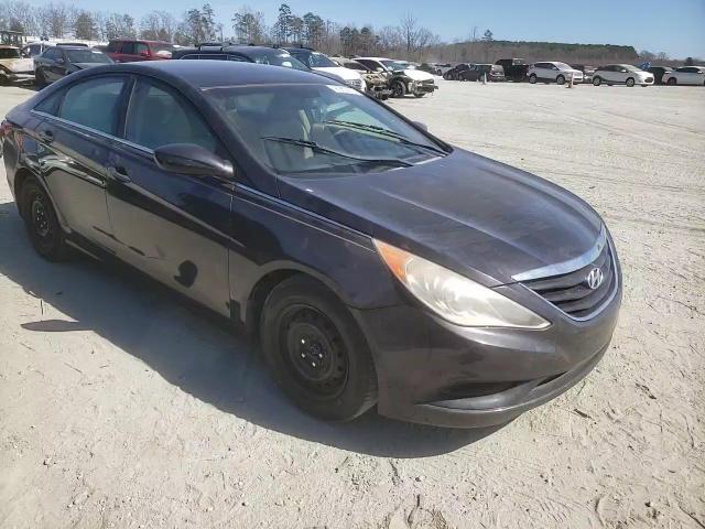 2011 Hyundai Sonata VIN 5NPEB4AC9BH087421 Copart auction photo, frame damage / front end damage thumbnail 10
