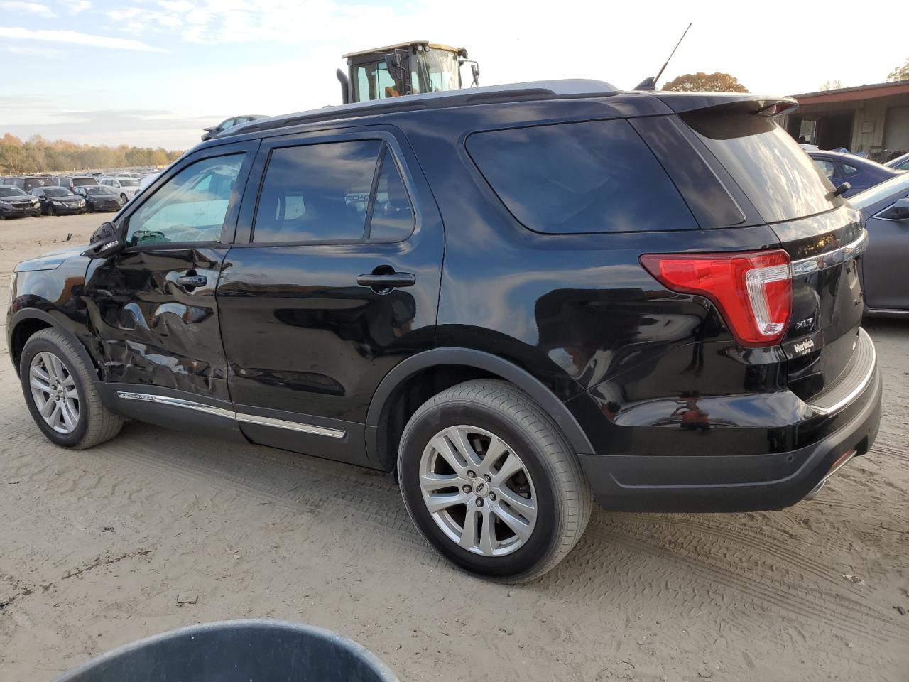 2018 Ford Explorer VIN 1FM5K8D86JGA94985 Copart auction photo, side damage thumbnail 2