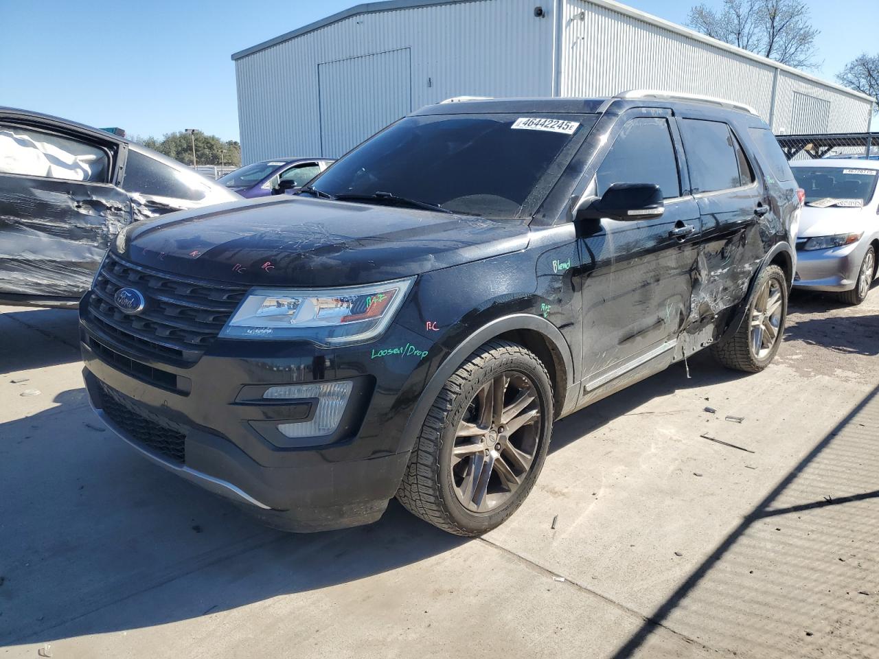 2016 Ford Explorer VIN 1FM5K7D82GGC66626