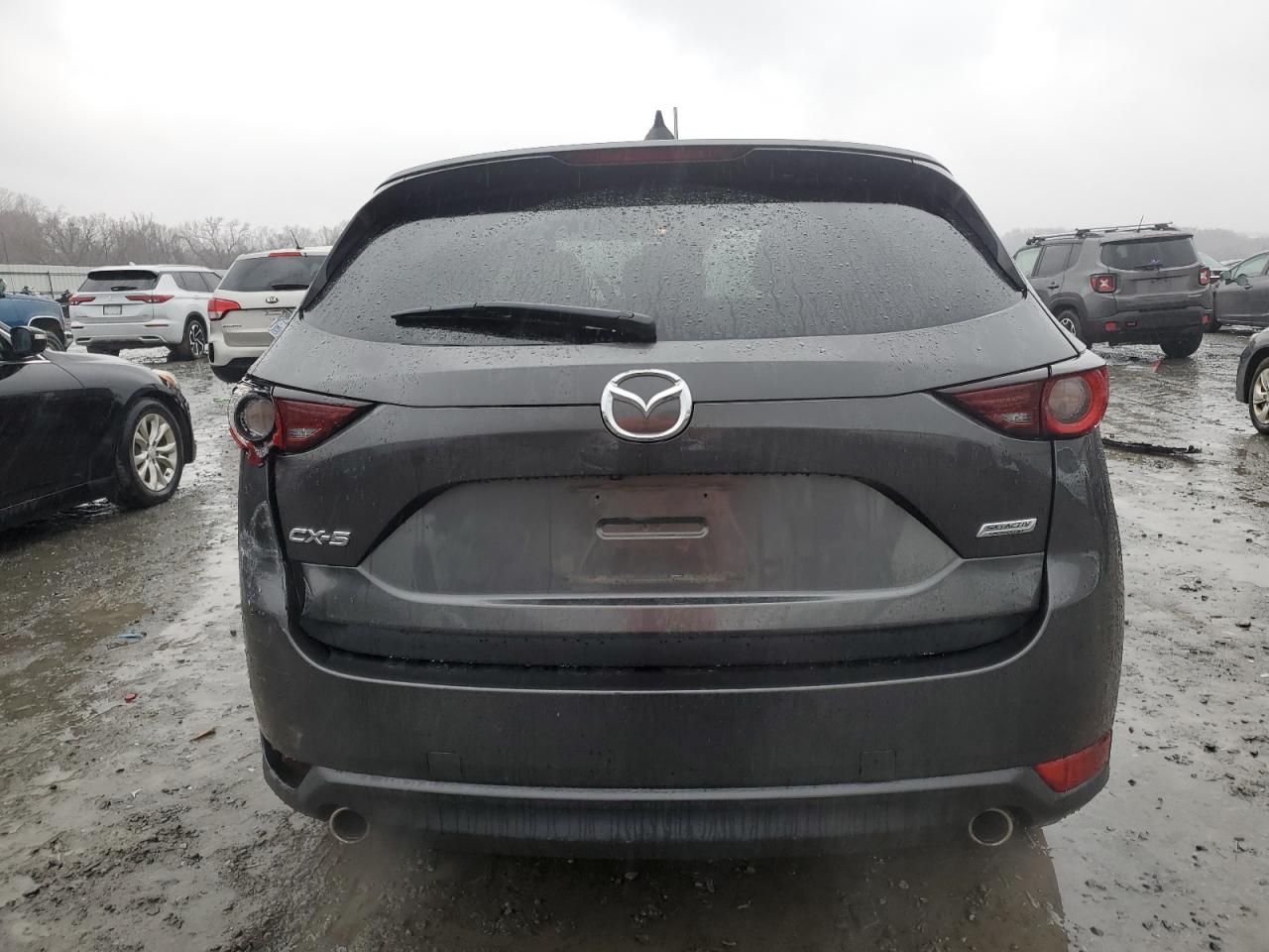 2017 Mazda CX-5 VIN JM3KFACL5H0189783 Copart auction photo, all over damage thumbnail 6