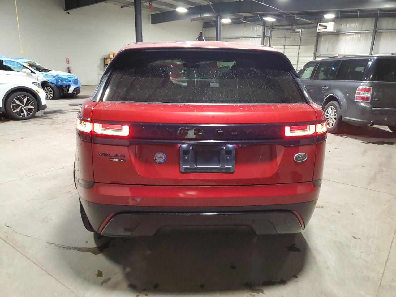 2019 Land Rover Range Rover VIN SALYB2EX0KA798701 Copart auction photo, front end / side damage thumbnail 6