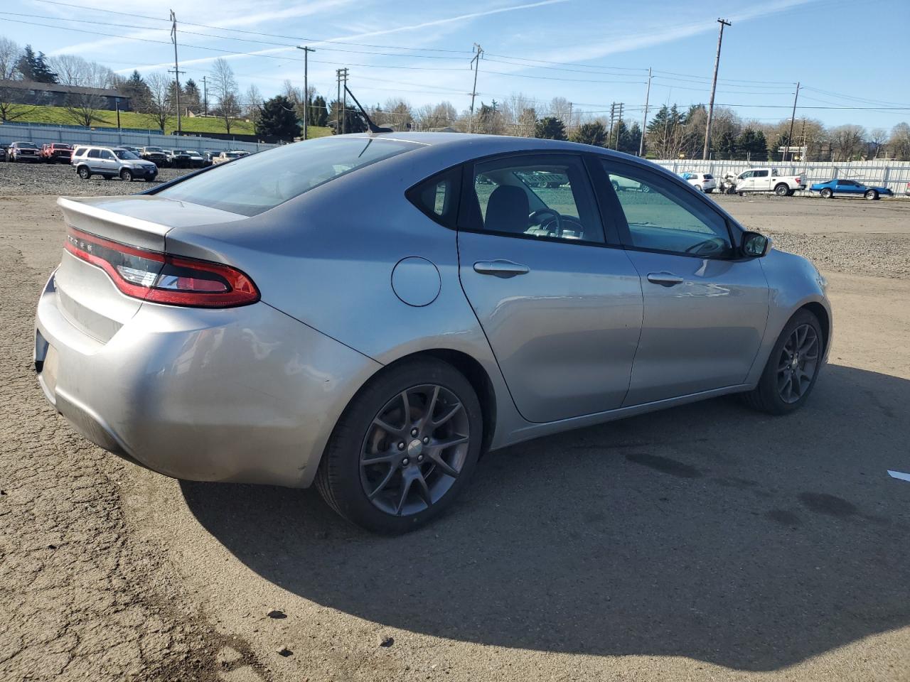 2015 Dodge Dart VIN 1C3CDFAA6FD433128 Copart auction photo, side damage thumbnail 3
