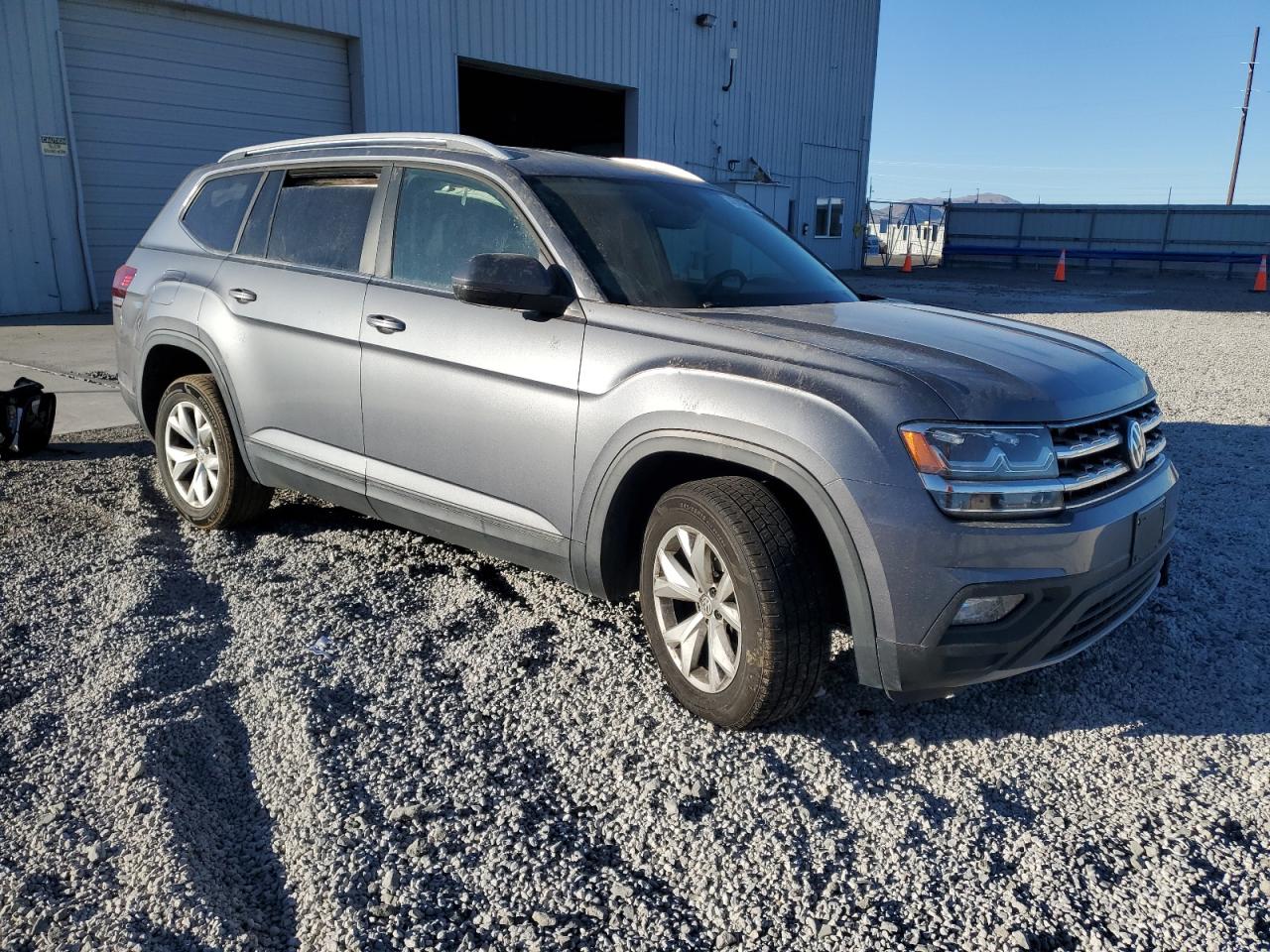 2019 Volkswagen Atlas VIN 1V2DR2CA7KC553171 Copart auction photo, undercarriage / front end damage thumbnail 4