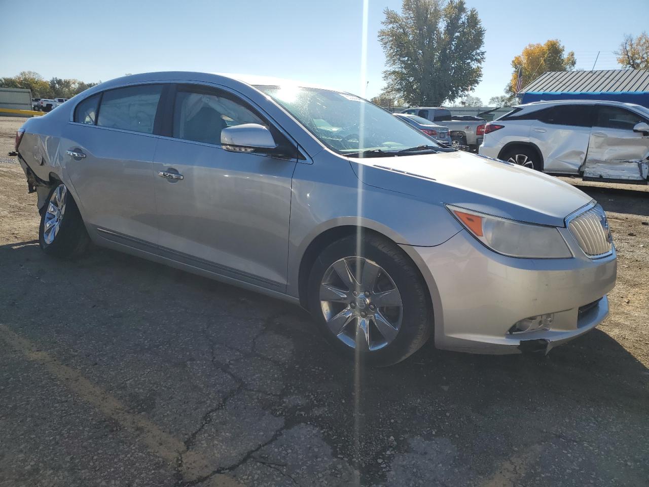 2011 Buick LaCrosse VIN 1G4GC5ED9BF142146 Copart auction photo, rear end damage thumbnail 4