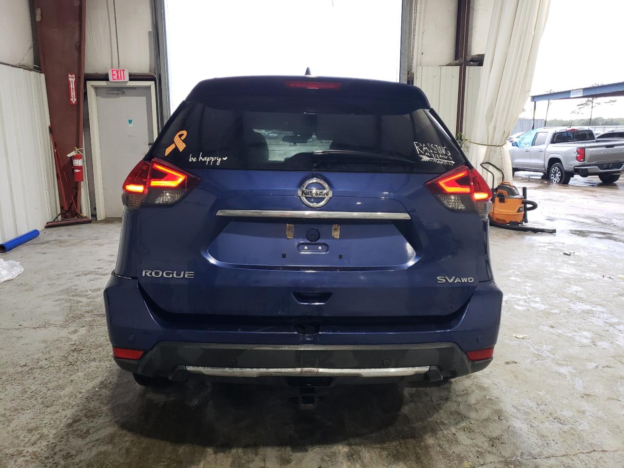 2019 Nissan Rogue VIN 5N1AT2MV8KC702805 Copart auction photo, front end / rear end damage thumbnail 6