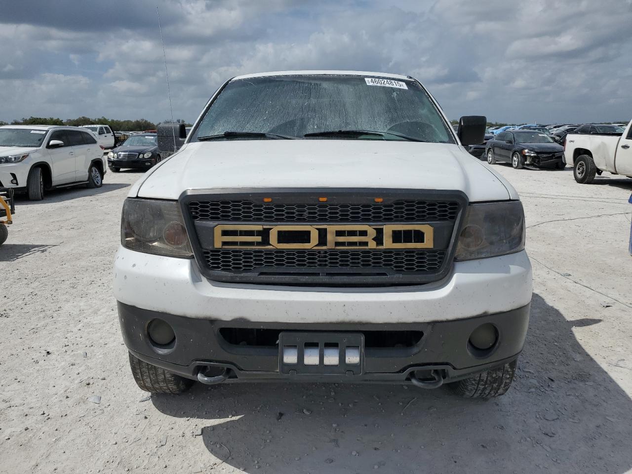 2005 Ford F-150 VIN 1FTPW14555FB64874 Copart auction photo, side damage thumbnail 5
