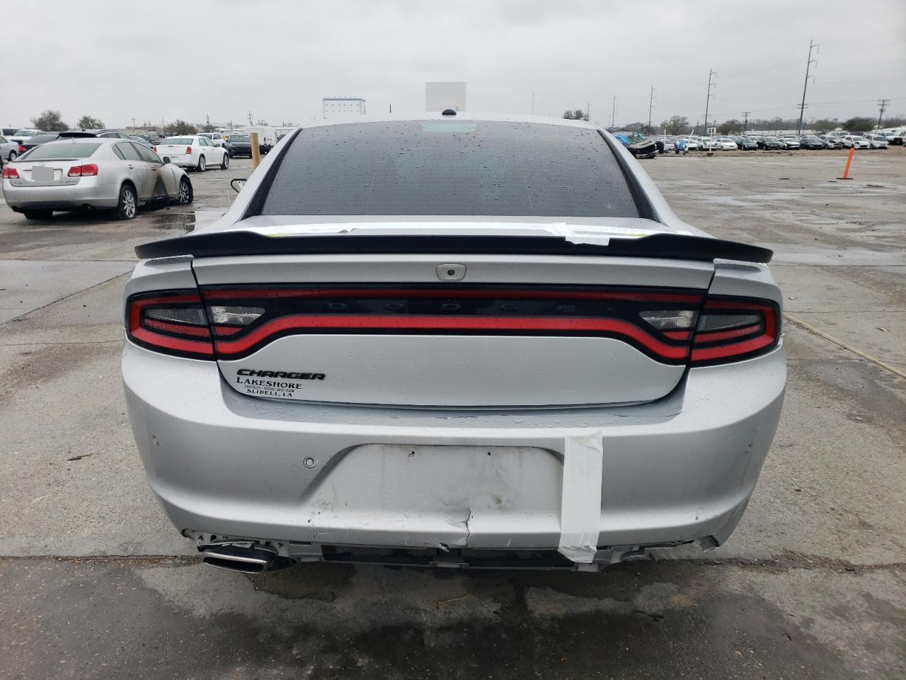 2020 Dodge Charger VIN 2C3CDXBG9LH176716 Copart auction photo, rear end damage thumbnail 6