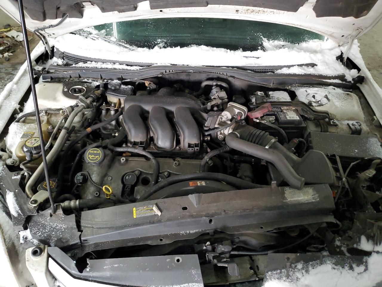 2009 Ford Fusion VIN 3FAHP08119R183732 Copart auction photo, front end / side damage thumbnail 12