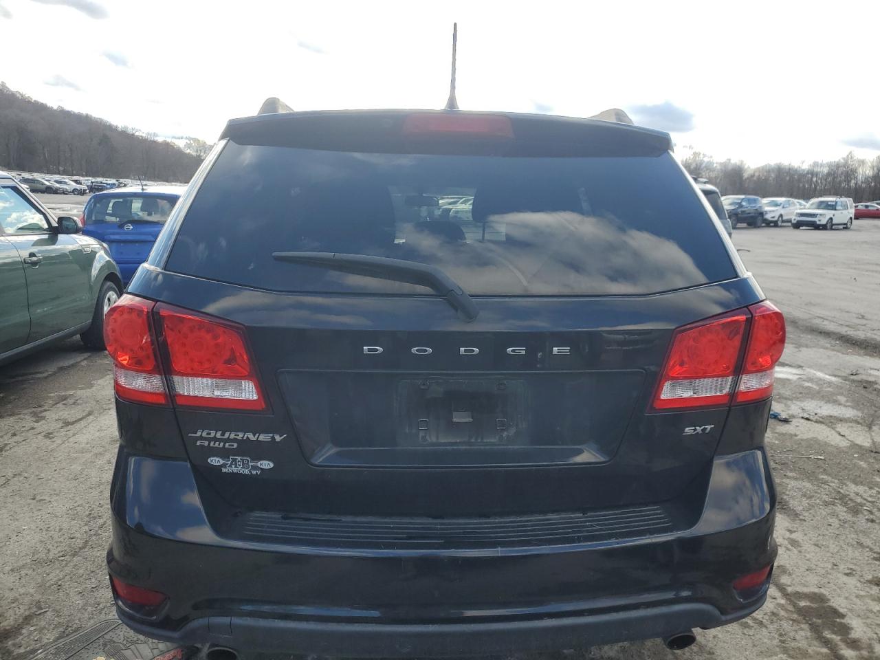 2017 Dodge Journey VIN 3C4PDDBG0HT555050 Copart auction photo, front end damage thumbnail 6