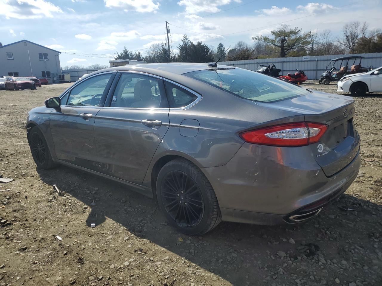2014 Ford Fusion VIN 3FA6P0H96ER295868 Copart auction photo, front end / side damage thumbnail 2