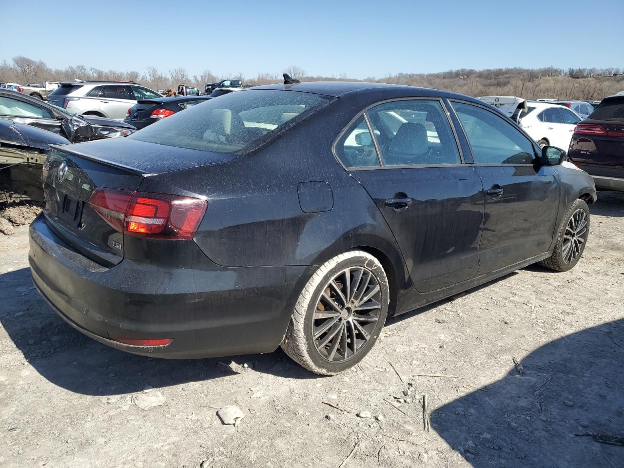 2016 Volkswagen Jetta VIN 3VWD17AJ0GM380122 Copart auction photo, front end damage thumbnail 3