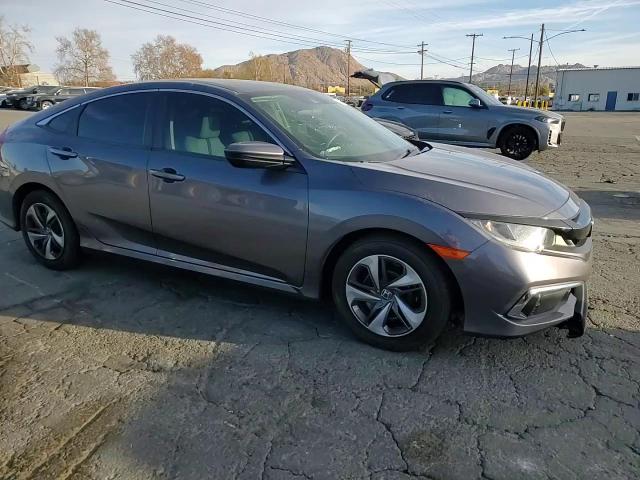 2020 Honda Civic VIN 19XFC2F6XLE216586 Copart auction photo, front end damage thumbnail 10
