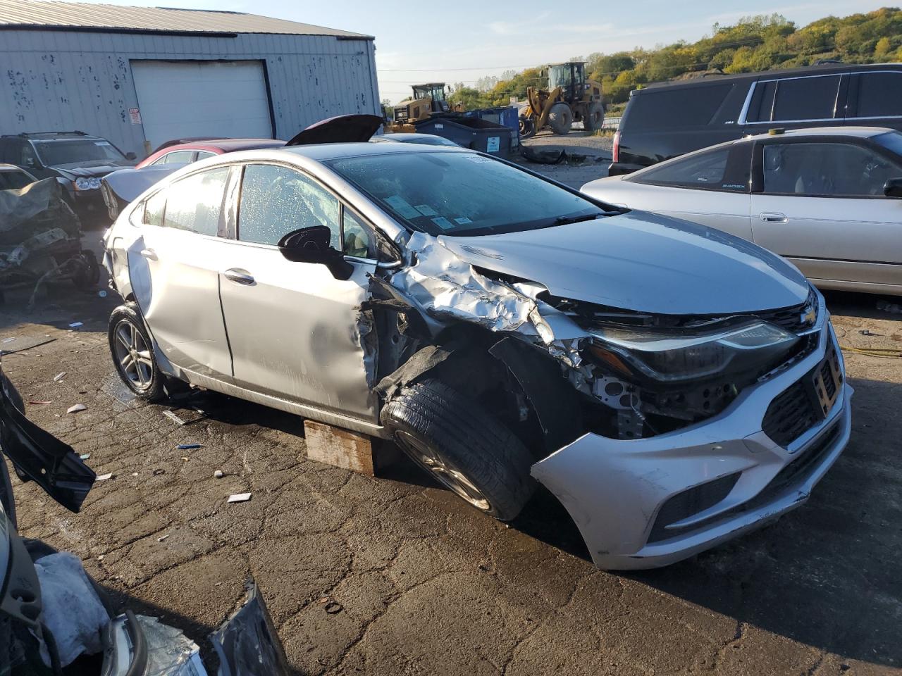 2017 Chevrolet Cruze VIN 1G1BE5SM2H7204494 Copart auction photo, rear end / front end damage thumbnail 4