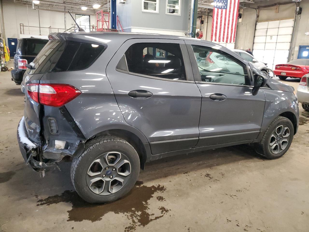 2018 Ford EcoSport VIN MAJ6P1SL1JC235905 Copart auction photo, rear end damage thumbnail 3