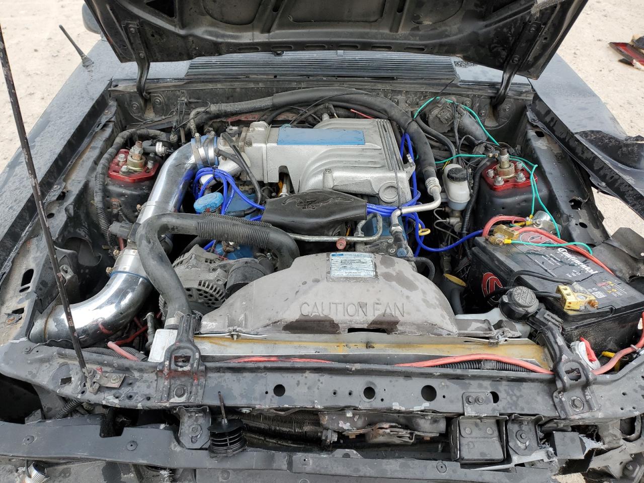 1990 Ford Mustang VIN 1FACP42E6LF125357 Copart auction photo, front end / rear end damage thumbnail 13