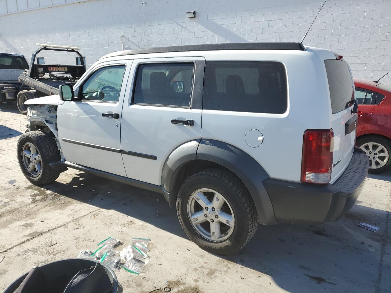 2007 Dodge Nitro VIN 1D8GU28K37W734225 Copart auction photo, front end damage thumbnail 2