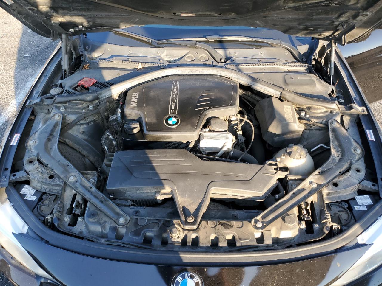 2015 BMW 4er VIN WBA3V7C57FP772037 Copart auction photo, front end / minor dent/scratches damage thumbnail 11