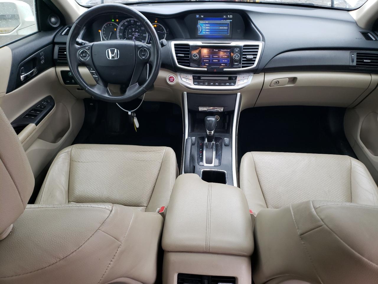 2013 Honda Accord VIN 1HGCR3F85DA005116 Copart auction photo, front end / side damage thumbnail 8