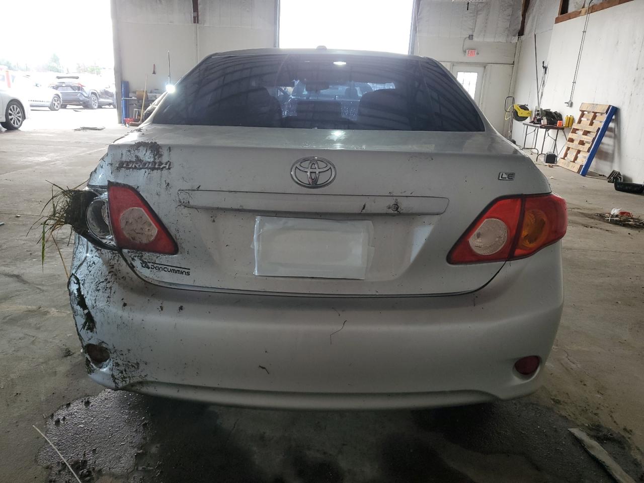 2009 Toyota Corolla VIN 1NXBU40E09Z157643 Copart auction photo, all over / undercarriage damage thumbnail 6