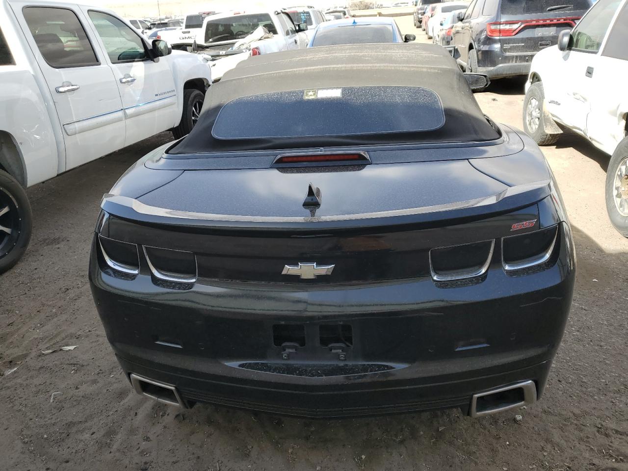 2011 Chevrolet Camaro VIN 2G1FK3DJXB9180369 Copart auction photo, front end damage thumbnail 6