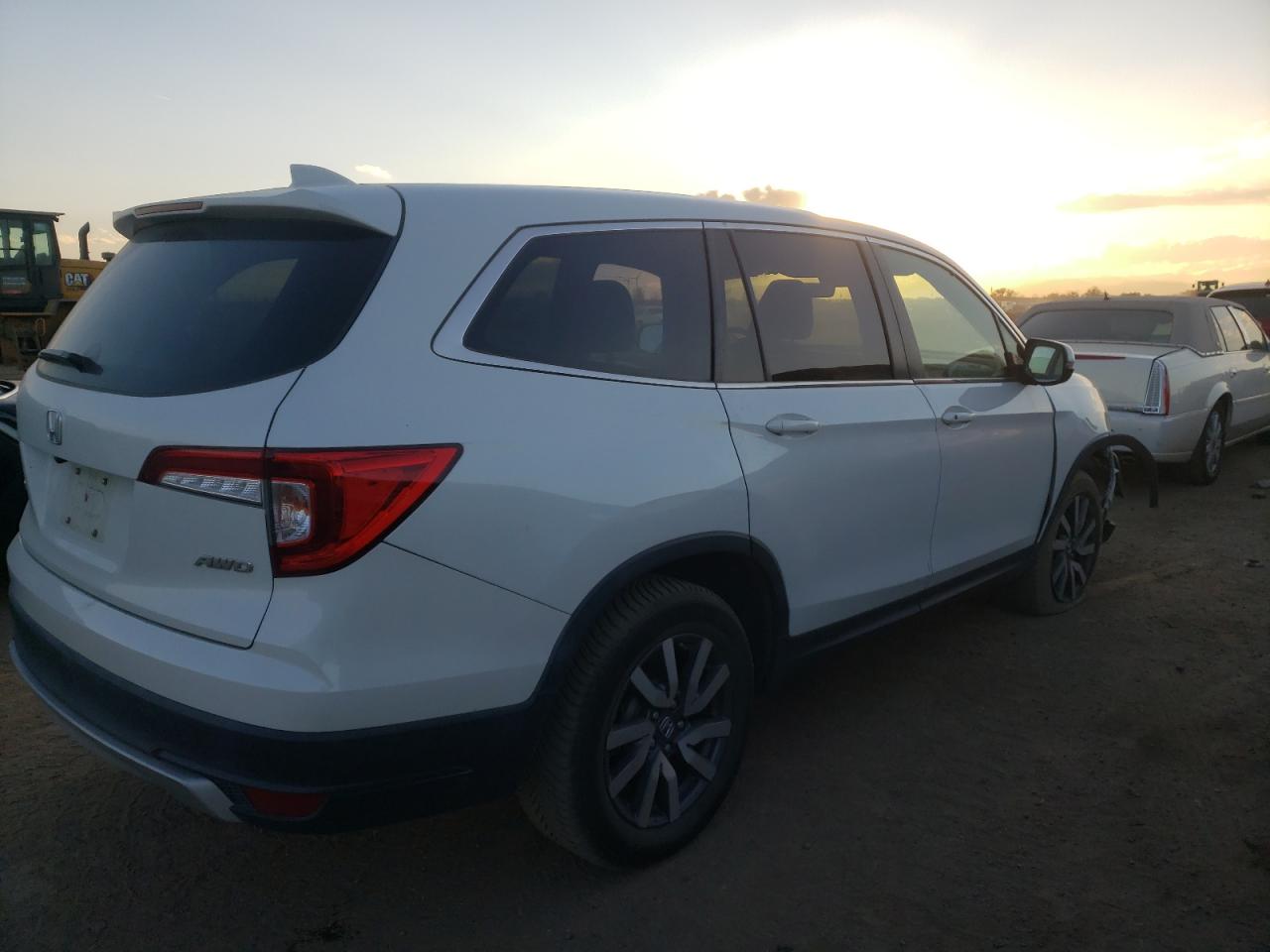2022 Honda Pilot VIN 5FNYF6H51NB009173 Copart auction photo, front end damage thumbnail 3