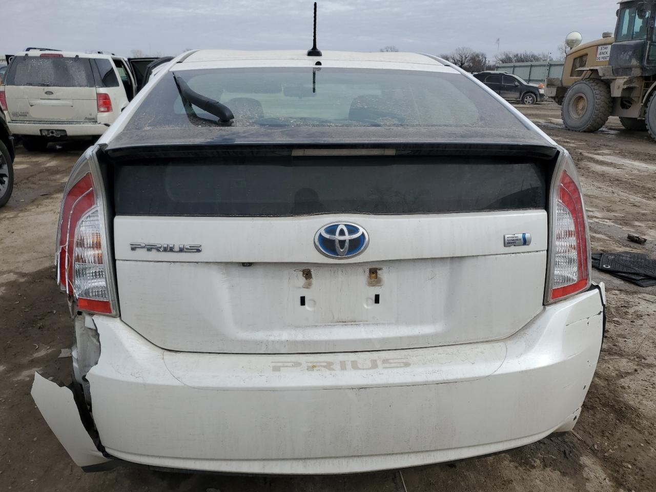 2013 Toyota Prius VIN JTDKN3DU1D0356004 Copart auction photo, side / rear end damage thumbnail 6