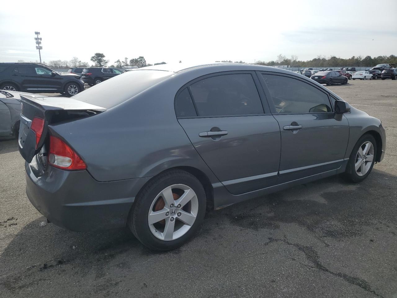 2009 Honda Civic VIN 2HGFA16639H354744 Copart auction photo, rear end damage thumbnail 3