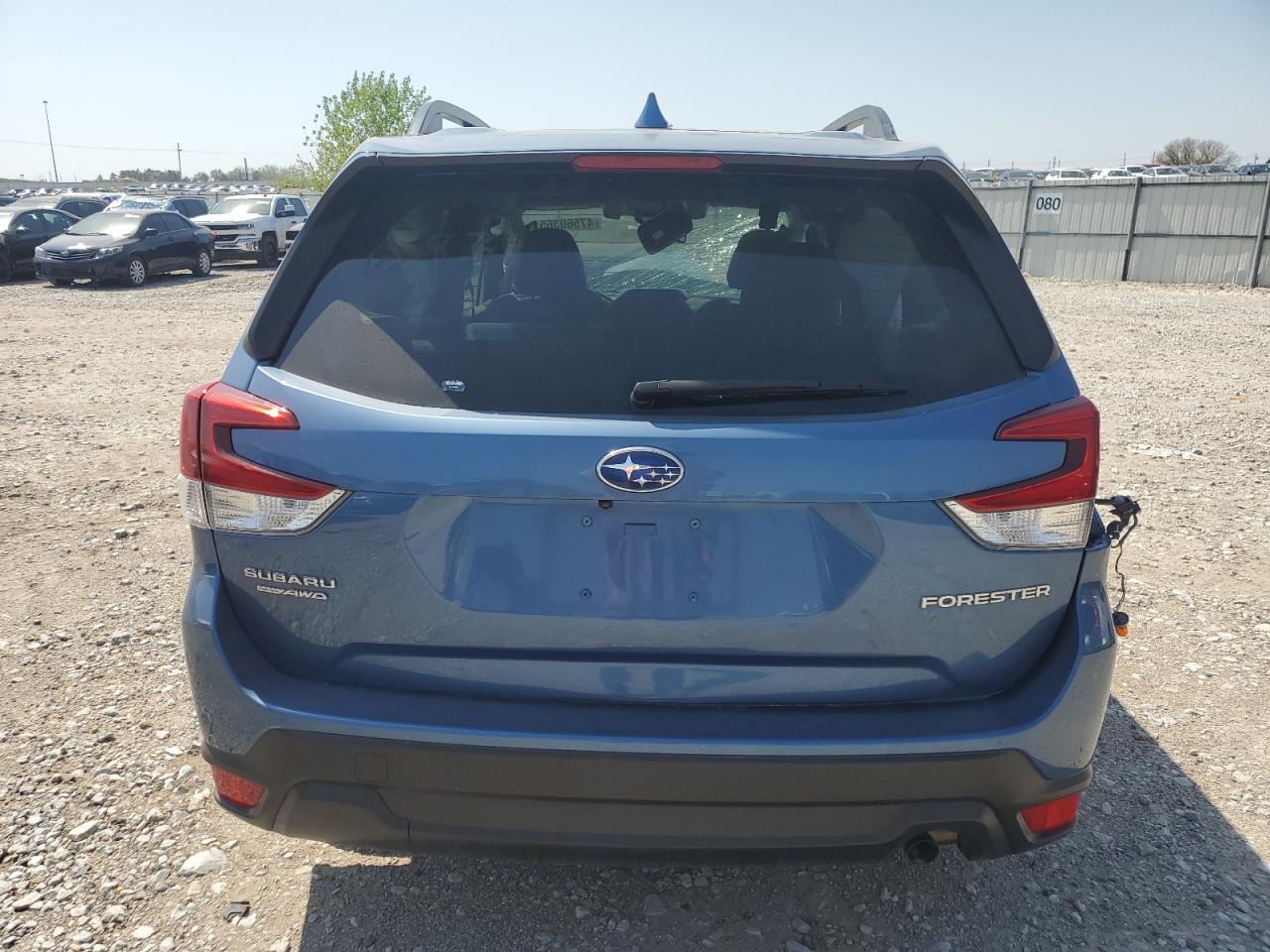 2019 Subaru Forester VIN JF2SKAGC5KH437622 Copart auction photo, rollover / hail damage thumbnail 6