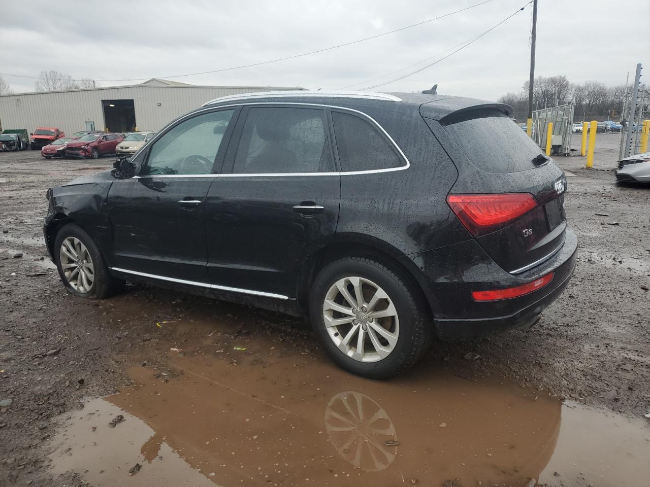 2017 Audi Q5 VIN WA1C2AFP1HA088901 Copart auction photo, front end damage thumbnail 2