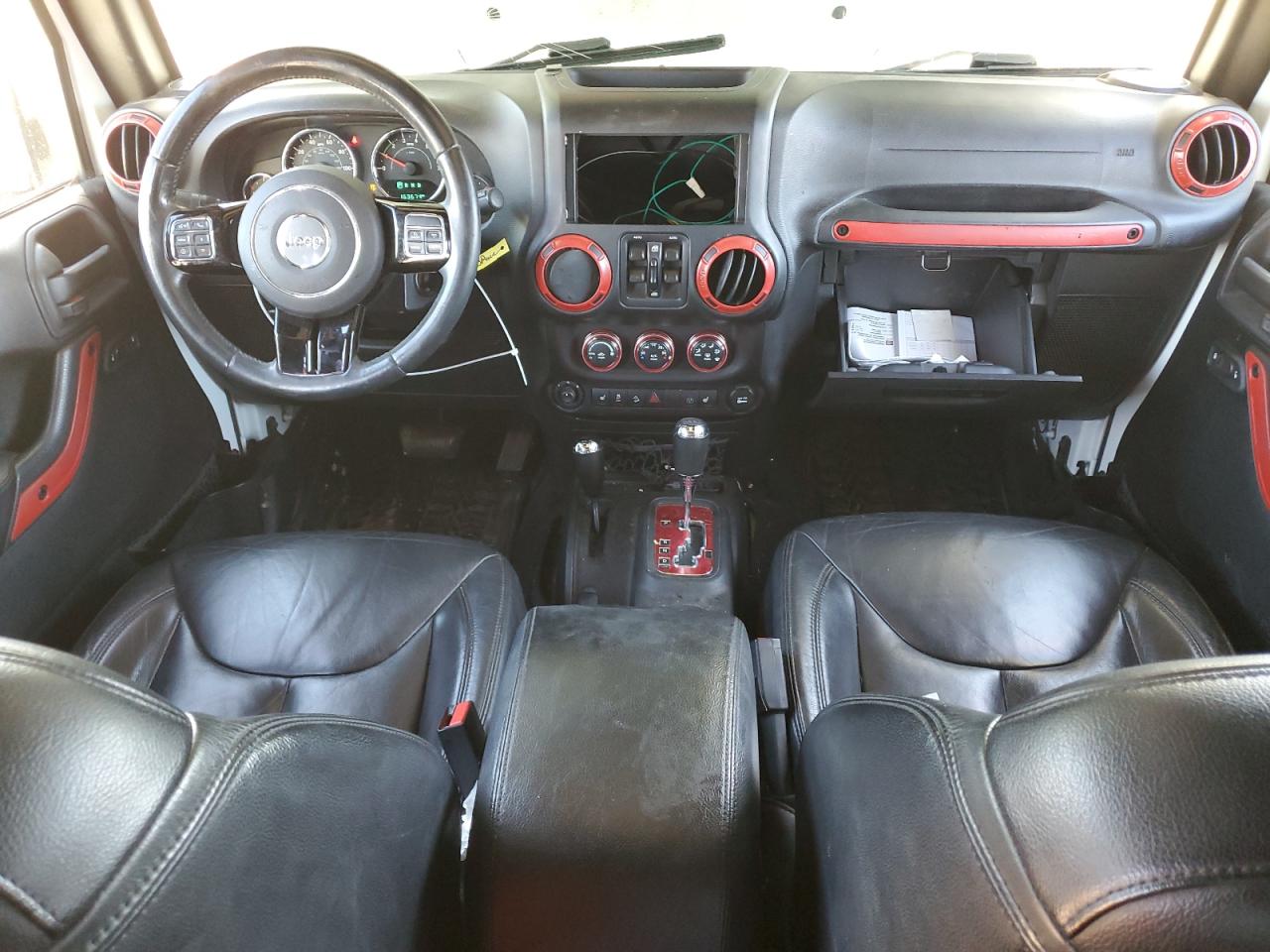 2015 Jeep Wrangler VIN 1C4BJWEG2FL683566 Copart auction photo, side damage thumbnail 8