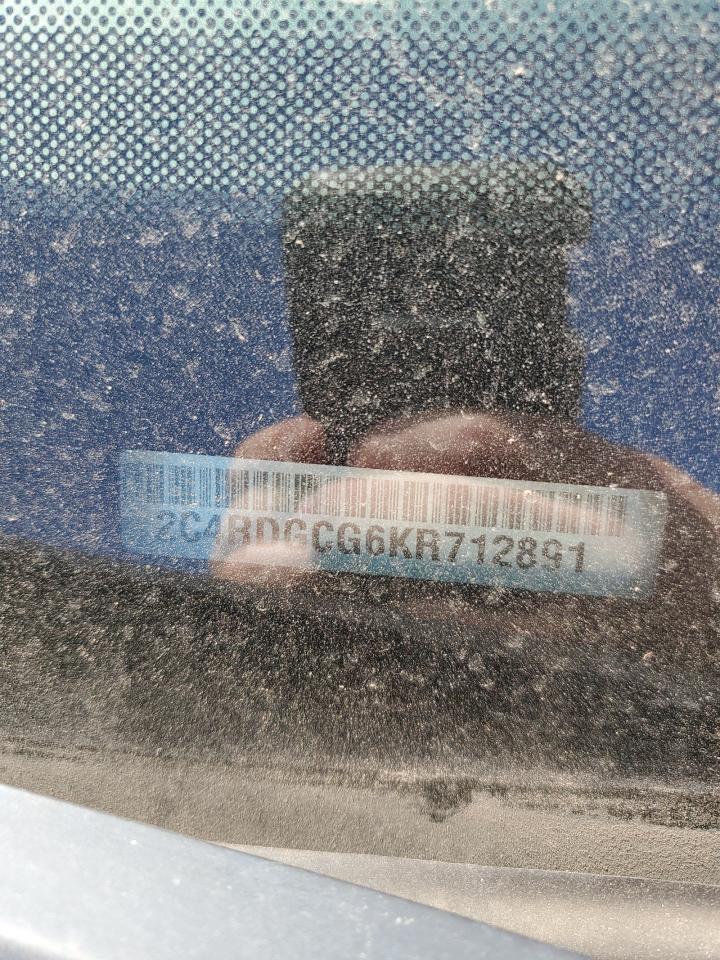 2019 Dodge Caravan VIN 2C4RDGCG6KR712891 Copart auction photo, front end damage thumbnail 14