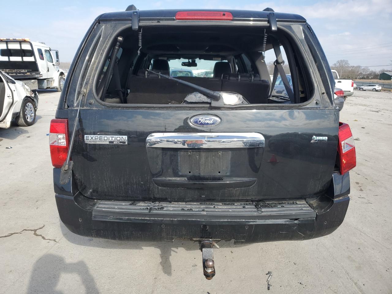 2013 Ford Expedition VIN 1FMJK2A5XDEF00160 Copart auction photo, all over damage thumbnail 6