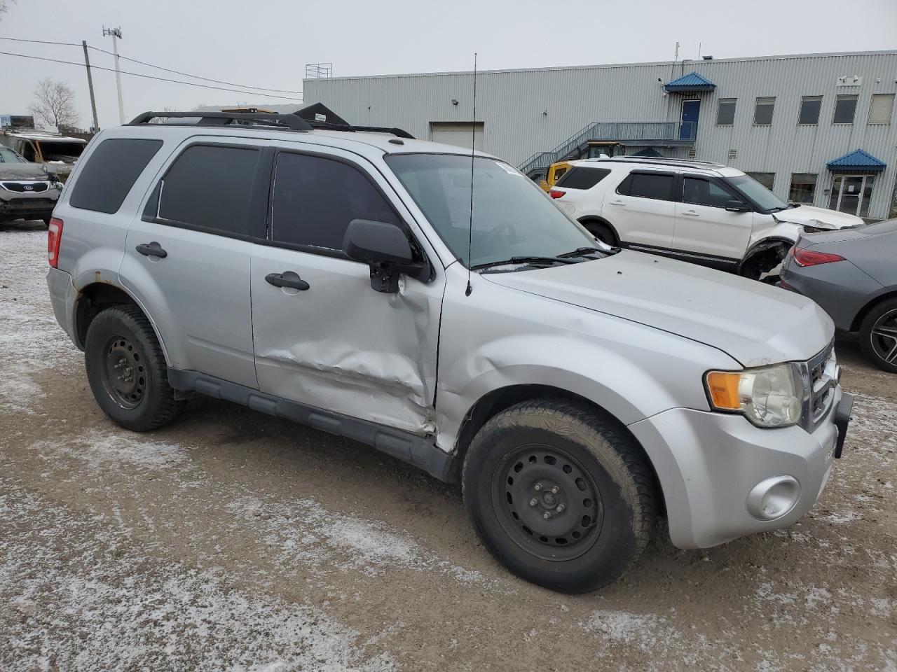2012 Ford Escape VIN 1FMCU0D74CKA95255 Copart auction photo, front end / side damage thumbnail 4